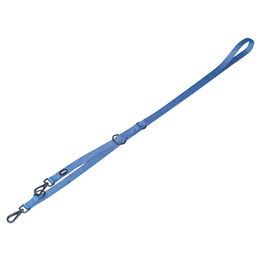 Produktbild von Nobby Führleine Classic Comfort aus Nylon in Blau 200 cm x 25 mm - 1 Stk.