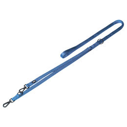 Produktbild von Nobby Führleine Classic Comfort aus Nylon in Blau 300 cm x 20 mm - 300 cm