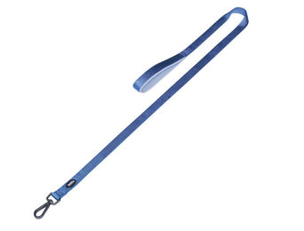 Produktbild von Nobby Führleine Classic Comfort aus Nylon in Blau, Länge 120 cm, Größe L - 120 cm