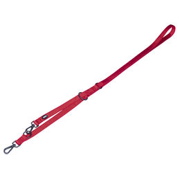 Produktbild von Nobby Führleine Classic Comfort aus Nylon in Rot, 200 cm x 20 mm