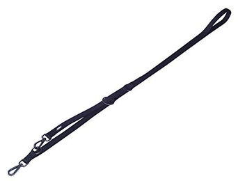 Produktbild von Nobby Führleine Classic Comfort aus Nylon Schwarz XS Mini - 2 m