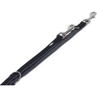 Produktbild von Nobby Führleine Classic Preno aus Nylon für Hunde Schwarz/Grau 200 cm