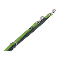 Produktbild von Nobby Führleine Classic Preno für Hunde aus Nylon in Neongrün/Grau 200 cm