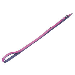 Produktbild von Nobby Führleine Classic Preno Royal aus Nylon in Rosa mit Silber, 200 cm - 200 cm