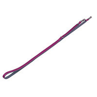 Produktbild von Nobby Führleine Classic Preno Royal für Hunde aus Nylon in Rosa, Länge 200 cm