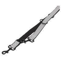 Produktbild von Nobby Führleine Classic Reflect Soft aus Neopren und Nylon grau/schwarz 200 cm x 15 mm - 200 cm