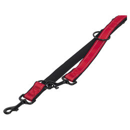 Produktbild von Nobby Führleine Classic Reflect Soft aus Nylon rot schwarz 200 cm - 200 cm