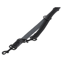 Produktbild von Nobby Führleine Classic Reflect Soft aus Nylon Schwarz Grau 200 cm - 200 cm