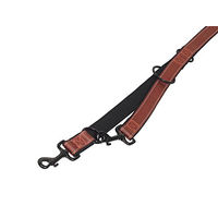 Produktbild von Nobby Führleine Classic Reflect Soft für Hunde aus Nylon Terracotta Schwarz 200 cm