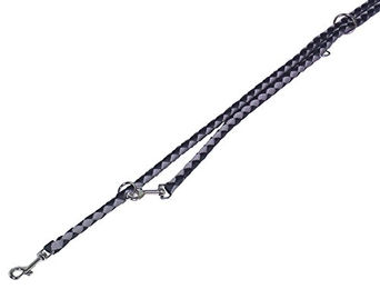 Produktbild von Nobby Führleine Corda aus Nylon schwarz/grau 200 cm