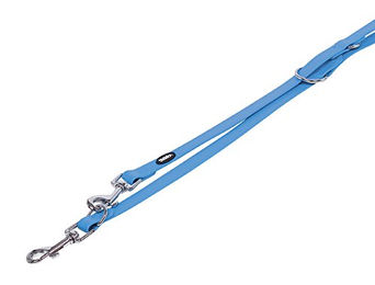 Produktbild von Nobby Führleine Cover für Hunde aus Polyester in Blau L 200 cm wasserfest