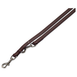 Produktbild von Nobby Führleine Crystal aus Kunstleder Braun 200 cm 12 mm - 2 m