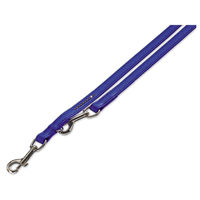 Produktbild von Nobby Führleine Crystal aus Kunstleder dunkelblau 200 cm x 16 mm - 1 Stk.