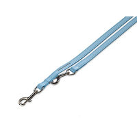 Produktbild von Nobby Führleine Crystal aus Kunstleder für Hunde, Blau, L, 200 cm