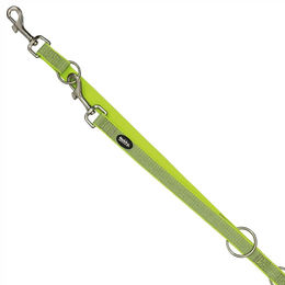 Produktbild von Nobby Führleine Full Reflect Gelb aus Nylon für Hunde 200 cm Größe S-M - 2 m