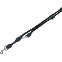 Produktbild von Nobby Führleine Fun Royal für Hunde Schwarz Nylon 200 cm L