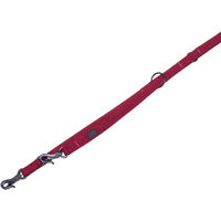 Produktbild von Nobby Führleine Linen Deluxe aus Nylon in Rot 200 cm