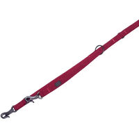 Produktbild von Nobby Führleine Linen Deluxe aus Nylon in Rot 200 cm