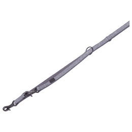 Nobby Führleine Linen Deluxe Grau aus Nylon 200 cm – Bild 1 von 4