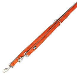 Nobby Führleine Mesh Air für Hunde Orange XS-S 200 cm - 200 cm – Bild 1 von 2