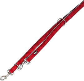 Nobby Führleine Mesh Air für Hunde Rot L-XL - 200 cm – Bild 1 von 2