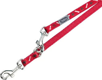 Nobby Führleine Mini für Welpen aus Nylon in Rot mit 200 cm Länge – Bild 1 von 2