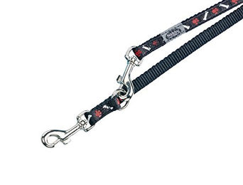 Produktbild von Nobby Führleine Mini Schwarz aus Nylon für Welpen und kleine Hunde - 1 Stk.