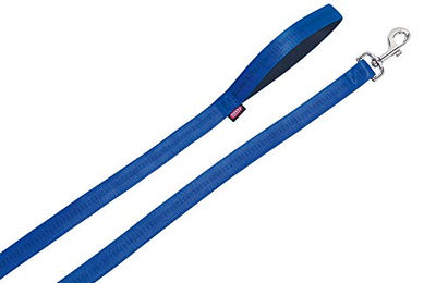 Nobby Führleine Soft Grip aus Nylon Blau Größe L 180 cm x 15 mm - 180 cm – Bild 1 von 3