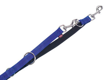 Nobby Führleine Soft Grip für Hunde aus Nylon Blau 200 cm L – Bild 1 von 3