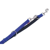 Produktbild von Nobby Führleine Soft Grip für Hunde aus Nylon Blau 200 cm L
