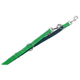 Nobby Führleine Soft Grip für Hunde aus Nylon hellgrün/braun 200 cm – Bild 1 von 3