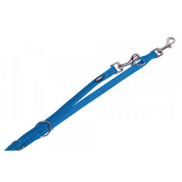 Produktbild von Nobby Führleine Soft Grip für Hunde aus Nylon in Blau Größe XS 200cm