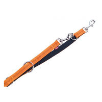 Produktbild von Nobby Führleine Soft Grip für Hunde aus Nylon in Orange 200 cm x 10 mm - 200 cm
