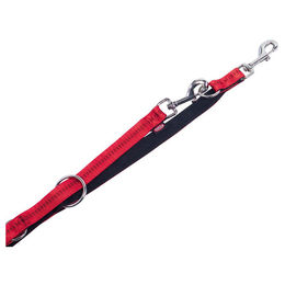 Nobby Führleine Soft Grip für Hunde aus Nylon in Rot 200 cm – Bild 1 von 8