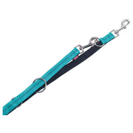 Nobby Führleine Soft Grip für Hunde aus Nylon in Türkis 200 cm – Bild 1 von 4