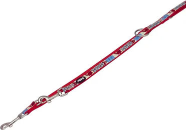 Produktbild von Nobby Führleine Style aus Nylon für Hunde in Rot, 200 cm