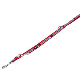 Produktbild von Nobby Führleine Style aus Nylon für Welpen und kleine Hunde in Rot