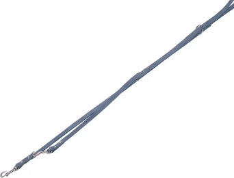 Produktbild von Nobby Führleine Tabil aus Leder für Hunde Grau Größe S-M 200 cm