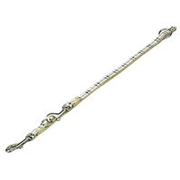 Produktbild von Nobby Führleine Tartan Beige Gurtband für Welpen Größe S