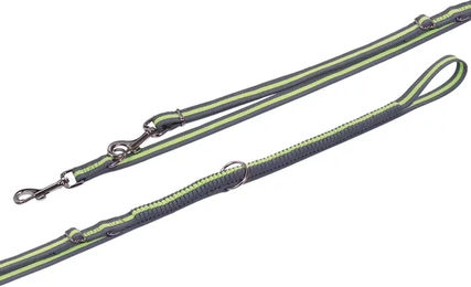 Nobby Führleine Variado aus Nylon für Hunde in Neongelb 2,1 - 2,4 m – Bild 1 von 4