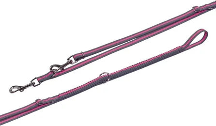Produktbild von Nobby Führleine Variado für Hunde aus Nylon in Rosa XL mit 25 mm Breite und 2,1 - 2,4 m Länge