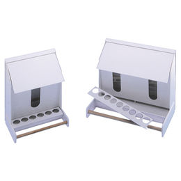 Produktbild von Nobby Futterautomat für Wellensittiche und Kanarienvögel aus Kunststoff in Weiß - 1 Stk.