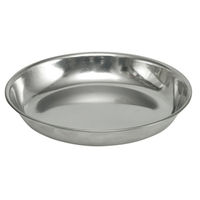 Produktbild von Nobby Futternapf aus Edelstahl flach Silber Mini für Hunde