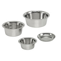 Produktbild von Nobby Futternapf aus Edelstahl für Hunde in Silber - 0,2 l