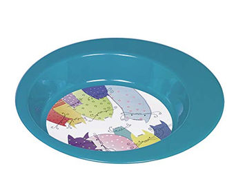 Produktbild von Nobby Futternapf Edelstahl Kitty Türkis rutschfest 19 cm 0,34 ltr - 0,34 l
