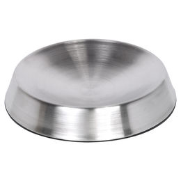 Produktbild von Nobby Futternapf Edelstahlschale Silber rutschfest - 200 ml