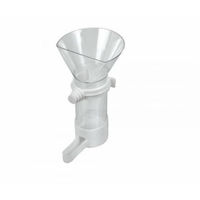 Produktbild von Nobby Futternapf für Vögel weiß transparent aus Kunststoff - 190 ml