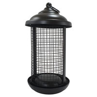 Produktbild von Nobby Futtersäule für Vögel aus Metall in Schwarz 25cm