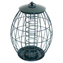 Nobby Futtersäule Meisenknödel-Halter aus Metall Grün – Bild 1 von 2