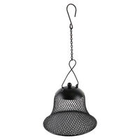 Produktbild von Nobby Futtersäule Xmas Glocke für Wildvögel aus Metall Schwarz